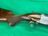 ENGRAVED BROWNING SUPERPOSED PIGEON BELGIUM 12GA 32” TRAP SKEET COLLECTOR - Image 4 of 20
