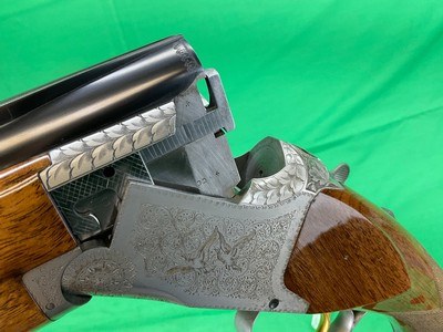 ENGRAVED BROWNING SUPERPOSED PIGEON BELGIUM 12GA 32” TRAP SKEET COLLECTOR - Image 16 of 20