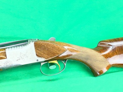 ENGRAVED BROWNING SUPERPOSED PIGEON BELGIUM 12GA 32” TRAP SKEET COLLECTOR - Image 12 of 20