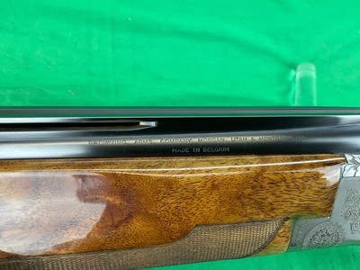 ENGRAVED BROWNING SUPERPOSED PIGEON BELGIUM 12GA 32” TRAP SKEET COLLECTOR - Image 14 of 20