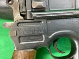 RED 9 MAUSER BROOM HANDLE MATCHING WITH STOCK C96 9MM LUGER C&R COLLECTOR - Image 7 of 20