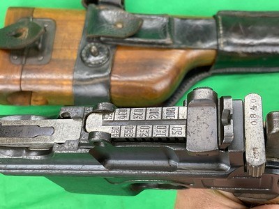 RED 9 MAUSER BROOM HANDLE MATCHING WITH STOCK C96 9MM LUGER C&R COLLECTOR - Image 17 of 20