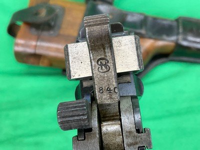 RED 9 MAUSER BROOM HANDLE MATCHING WITH STOCK C96 9MM LUGER C&R COLLECTOR - Image 13 of 20