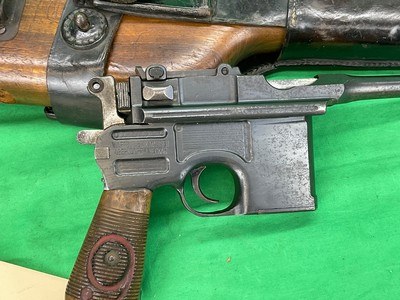 RED 9 MAUSER BROOM HANDLE MATCHING WITH STOCK C96 9MM LUGER C&R COLLECTOR - Image 4 of 20