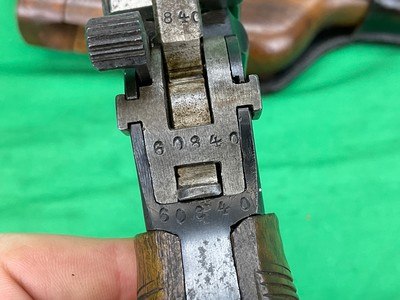 RED 9 MAUSER BROOM HANDLE MATCHING WITH STOCK C96 9MM LUGER C&R COLLECTOR - Image 14 of 20