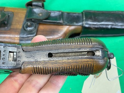 RED 9 MAUSER BROOM HANDLE MATCHING WITH STOCK C96 9MM LUGER C&R COLLECTOR - Image 15 of 20