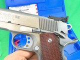 STAINLESS SPRINGFIELD ARMORY 1911 LONG SLIDE PORTED V16 45 SUPER V-16 - Image 6 of 19