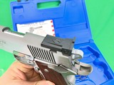 STAINLESS SPRINGFIELD ARMORY 1911 LONG SLIDE PORTED V16 45 SUPER V-16 - Image 10 of 19