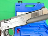 STAINLESS SPRINGFIELD ARMORY 1911 LONG SLIDE PORTED V16 45 SUPER V-16 - Image 13 of 19