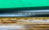 UNIQUE CUSTOM BIG BORE WINCHESTER 70 50 BME B.M.E LAMINATE - Image 4 of 5