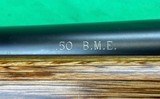 UNIQUE CUSTOM BIG BORE WINCHESTER 70 50 BME B.M.E LAMINATE - Image 4 of 5