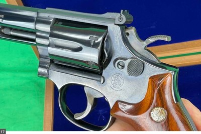 NEW YORK CONSERVATION POLICE SMITH & WESSON 19 357 MAG LIMITED ENGRAVED - Image 6 of 12