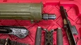 SURPLUS RUSSIAN MAXIM 1910 PARTS KIT LOT BARREL LOCK SA FINNISH GRIPS BELT - Image 2 of 15