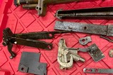 SURPLUS RUSSIAN MAXIM 1910 PARTS KIT LOT BARREL LOCK SA FINNISH GRIPS BELT - Image 5 of 15