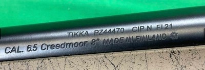 FLUTED TIKKA T3X 6.5 CM CREEDMOOR LEUPOLD HUNTER FINLAND - Image 11 of 14