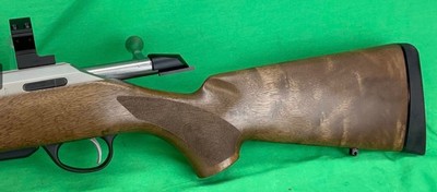STAINLESS FLUTED TIKKA T3X 243 WIN TALLEY RINGS WOOD STOCK - Image 12 of 16