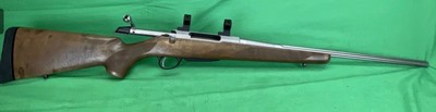 STAINLESS FLUTED TIKKA T3X 243 WIN TALLEY RINGS WOOD STOCK - Image 1 of 16
