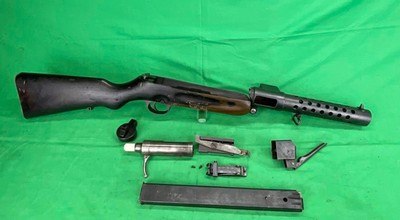 SA Finnish mark BREVET BERGMANN PARTS KIT SET LIVE BARREL SMG WW2 SIG 1920 - Image 1 of 24