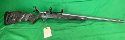 CUSTOM VARMINT MATCH STAINLESS FLUTED HART BARREL REMINGTON 700 243 ACKLEY - Image 1 of 14
