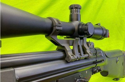 RARE HECKLER & KOCH HK911 PSG1 MSG90 SNIPER LEUPOLD HK 911 H&K MATCH TARGET - Image 21 of 22