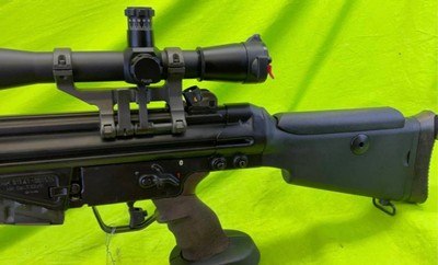 RARE HECKLER & KOCH HK911 PSG1 MSG90 SNIPER LEUPOLD HK 911 H&K MATCH TARGET - Image 12 of 22