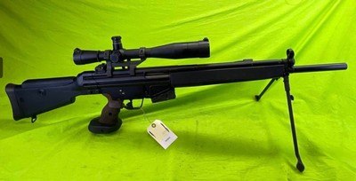 RARE HECKLER & KOCH HK911 PSG1 MSG90 SNIPER LEUPOLD HK 911 H&K MATCH TARGET - Image 1 of 22