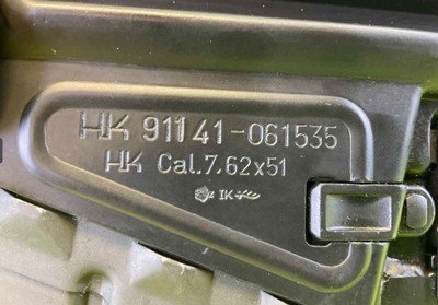RARE HECKLER & KOCH HK911 PSG1 MSG90 SNIPER LEUPOLD HK 911 H&K MATCH TARGET - Image 16 of 22