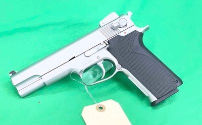STAINLESS SMITH & WESSON 1006 10MM FULL SIZE S&W - Image 1 of 16