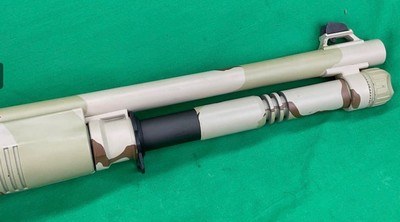 DESERT STORM CAMO BENELLI M4 12GA TACTICAL SEMI AUTO - Image 8 of 14