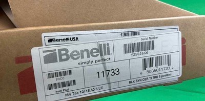 H2O SILVER BENELLI M4 TACTICAL 11733 12GA POLICE LE HOME DEFENSE RIOT 7 RD - Image 19 of 19