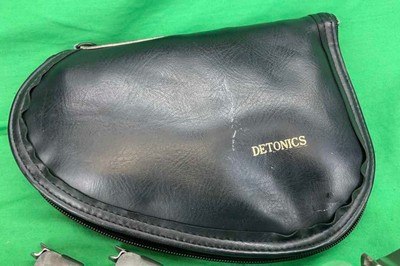 VINTAGE STAINLESS DETONICS COMBAT MASTER MKII COMPACT 1911 CARRY EXTRAS - Image 2 of 16