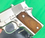 VINTAGE STAINLESS DETONICS COMBAT MASTER MKII COMPACT 1911 CARRY EXTRAS - Image 10 of 16