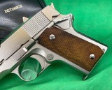 VINTAGE STAINLESS DETONICS COMBAT MASTER MKII COMPACT 1911 CARRY EXTRAS - Image 3 of 16
