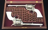 2 COLT - MFG 1961 Colt Master Engraver Ben Lane, Ivory Grips, Mahogany Case - 10 of 15