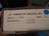 Kimber of Oregon Custom Classic Varmint 22 LR. NIB - 1 of 15