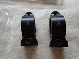 Browning/Talley 30mm scope rings LN - 3 of 3