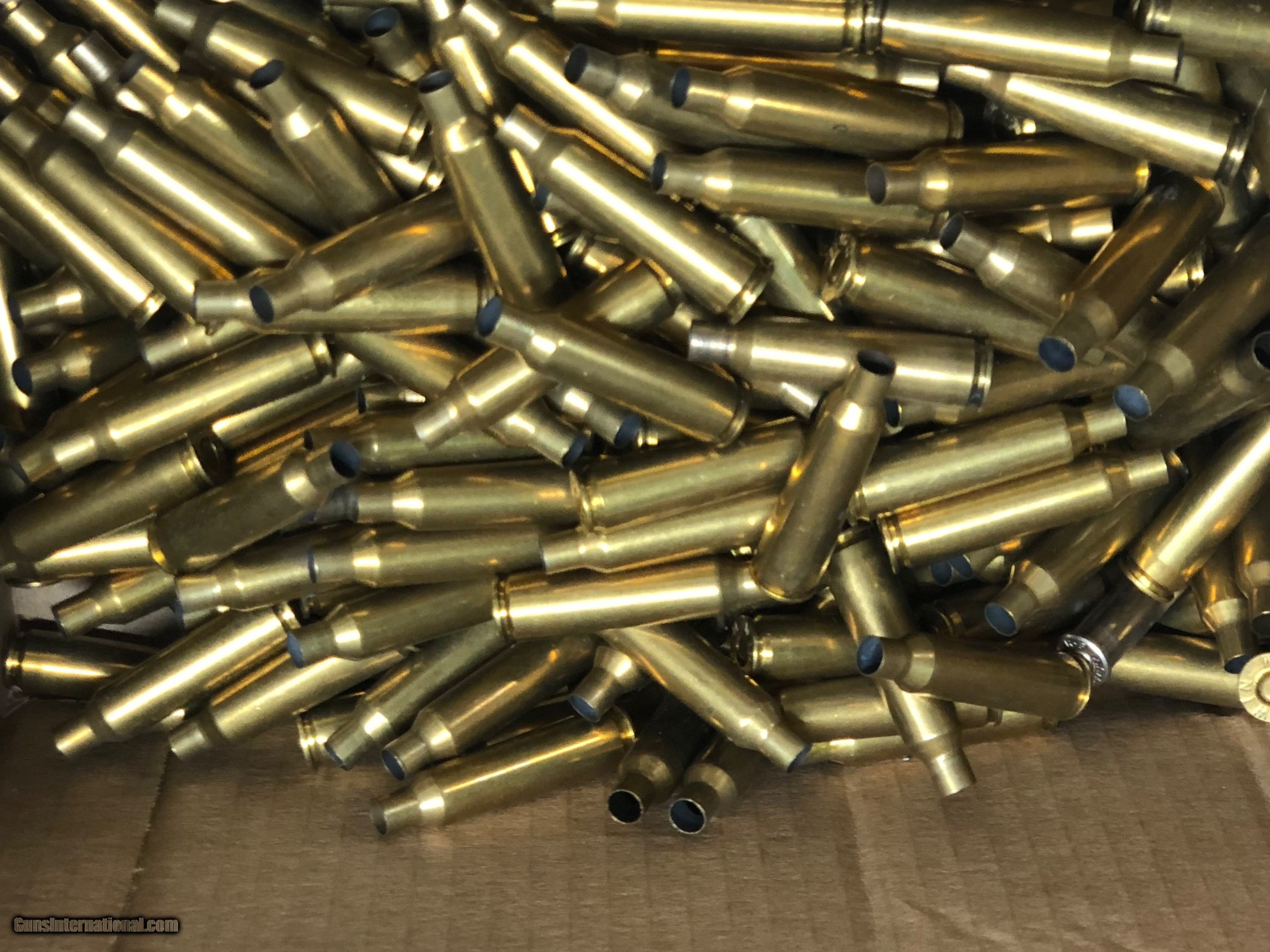 Winchester 22-250 Primed Brass 240 pieces