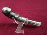 Remington-Rider Magazine Pistol Factory Engraved & Nickel Plated w/ Rosewood Grips - 6 of 7