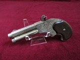 Remington-Rider Magazine Pistol Factory Engraved & Nickel Plated w/ Rosewood Grips - 1 of 7