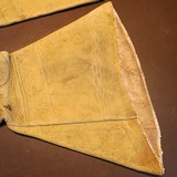 CIVIL WAR PERIOD MOUNTED OFFICER'S DOE SKIN GAUNTLETS