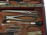 OFFICIAL LARGE SPANISH NAVAL SURGICAL SET ID'D DR. jOSE CARLES CIRA 1850 - 8 of 15