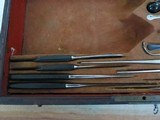 OFFICIAL LARGE SPANISH NAVAL SURGICAL SET ID'D DR. jOSE CARLES CIRA 1850 - 10 of 15