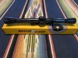 NEW IN BOX WEAVER C-4 RIFLE SCOPE WITH INSTRUCTIONS - 1 of 7