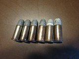 6
Original Henry Ctgs. .44 Rimfire with impressed "H" Headstamp