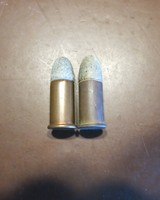 2 - Henry ctgs..44 Rimfire.
C.W. Period Early Round Nose Bullets No Headstamp