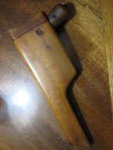 Very rare high condition Late Transitional Large Ring Hammer Mauser Broomhandle pistol and original shoulder stock - 14 of 15