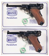 Matching Set of Two Commemorative Mauser Luger Pistols - 1 of 5