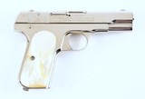 Cased Colt Nickel Model 1903 Semi-Automatic Pistol - 2 of 5