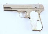 Cased Colt Nickel Model 1903 Semi-Automatic Pistol - 3 of 5