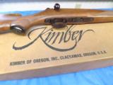KIMBER MODEL 82 22 LR SERIAL # 39,CLACKAMAS OREGON GUN,SCOPE MOUNTS,BOX - 13 of 15
